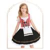 Kid Girl Oktoberfest Costume German Bavarian Beer Festival Outfits for Halloween Carnival Party Long Dirndl Dresses