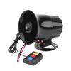 12V 30W Car Motorcycle Alarm Warning Siren Horn 3 Sound Loud Speaker
