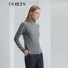 PORTS Women's 100% Wool Round Neck Pullover Sweater