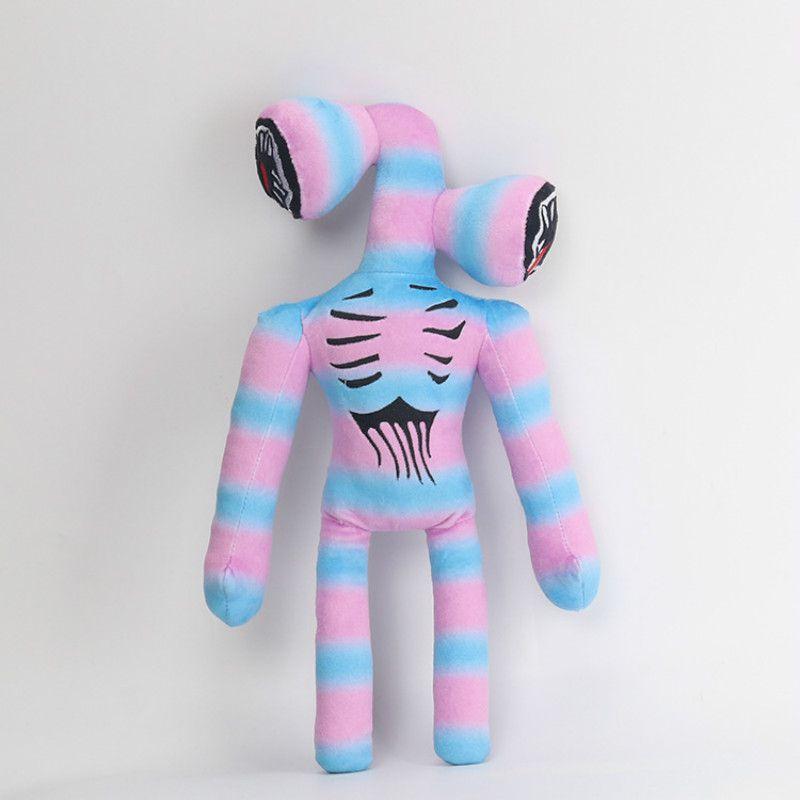37cm Cartoon Rainbow Siren Head Plush Toy Ideal For Kids Delightful Horror Stuffed Doll