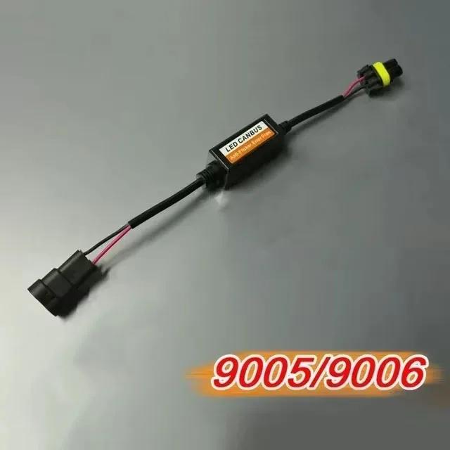 1/2/4PCS H8 H9 H11 LED Canbus Anti Flicker Bulb Error Decoder Resistor Canceller Adapter for Car Headlight Fog Light