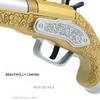 Pirate Guns Toy Soft Bullet Manual Toy Gun Pistol Dart Blaster Launcher Foam Shooting Model For Children Kid Boys Birthday Gifts
