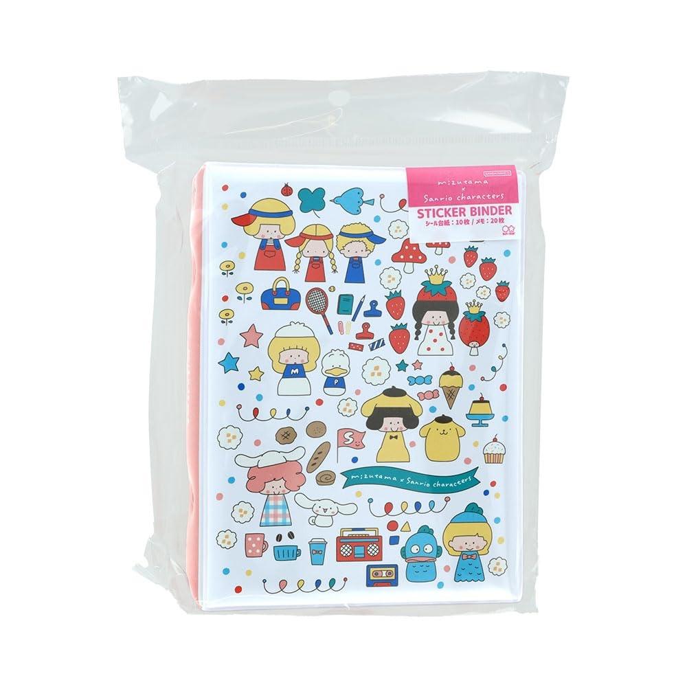 Sun-Star Stationery mizutama Sanrio Characters Goods Seal Binder Mix S2176890