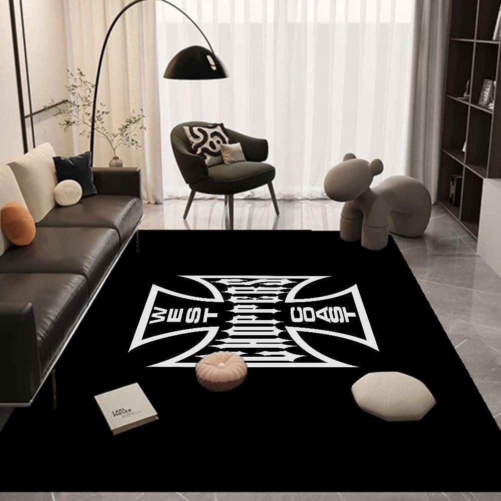 West Coast Choppers Room Mats Cheaper Anti-slip Modern Living Room Balcony Printed Welcome Rug