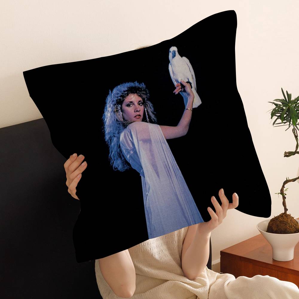 Stevie Nicks Singer Cushion Cover Pillowcase Upholstery Sofa Throw Pillow Home Decor Pillowcas