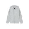 MLB Chicago White Sox Small Logo Loose Fit Zip-Up Hoodie Unisex Hoodies Gray 3ATRB0141-44MGS