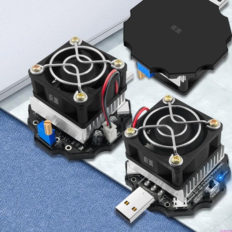 65W Adjustable Constant Current Discharge Load With Temperature Control Fan And Aluminum Heat Sink For Battery Testing