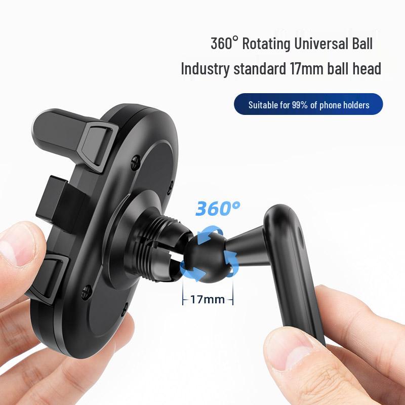 Car Phone Holder Base: Non-Obstructive Side Vent Mount for In-Car Navigation