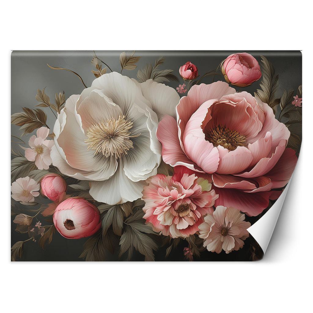 Wallpaper Nature Foliage Flowers Pink