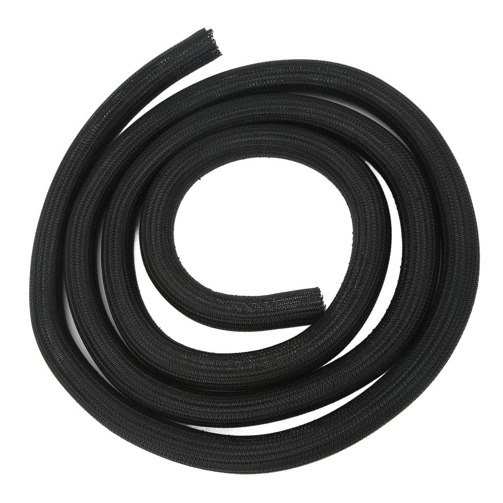 10FT Split Wire Loom Tubing Black 25MM Self Rolling High Temperature Resistance Sleeves For Automotive Wire