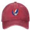 Cappellino da Baseball Lavato Band Rock Music Grata Casual Hip Hop Cappelli Estivi Unisex Adolescenti Outdoor Palestra Design Cappellini da Baseball