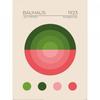 Emel Tunaboylu Bauhaus Yesil Daire Print