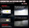 Car Headlight Bulbs 500W 500000LM H7 H4 H1 H8 H11 LED Light H7 H11 H8 LED Fog Auto Lamp 6000K 5570 9005 9006 9012 12V Turbo 24V