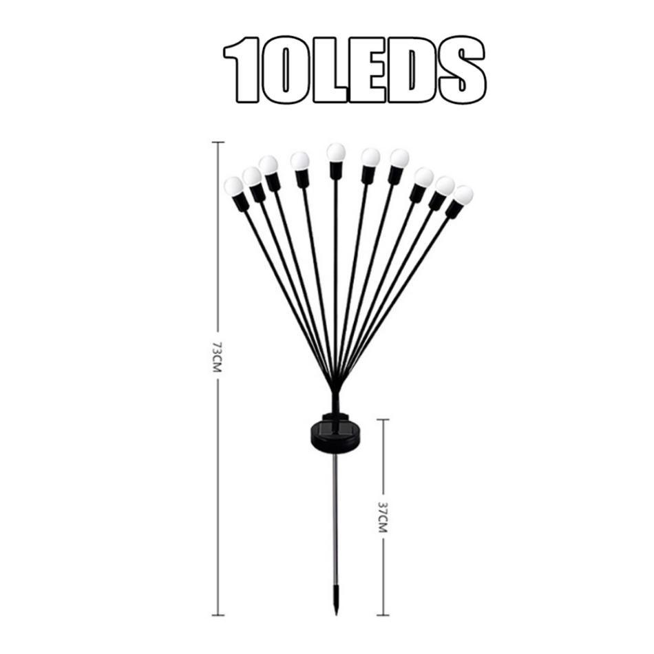 LED Solar Lamp Garden Decoration Fireworks Lamp 6LED/10LED Firefly Outdoor IP65 Waterproof Lamp Christmas Garden Decoration