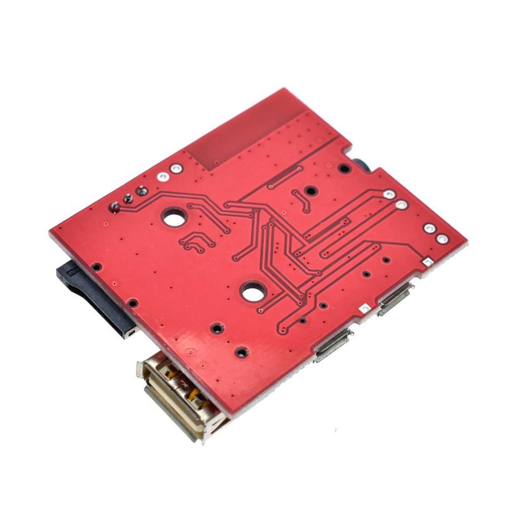 HiLetgo 3W Car Bluetooth 4.1 MP3 WAV Decoding Board Speaker Amplifier Audio Receiver Module Support USB/TF/U-Disk/IR with Remote Control
