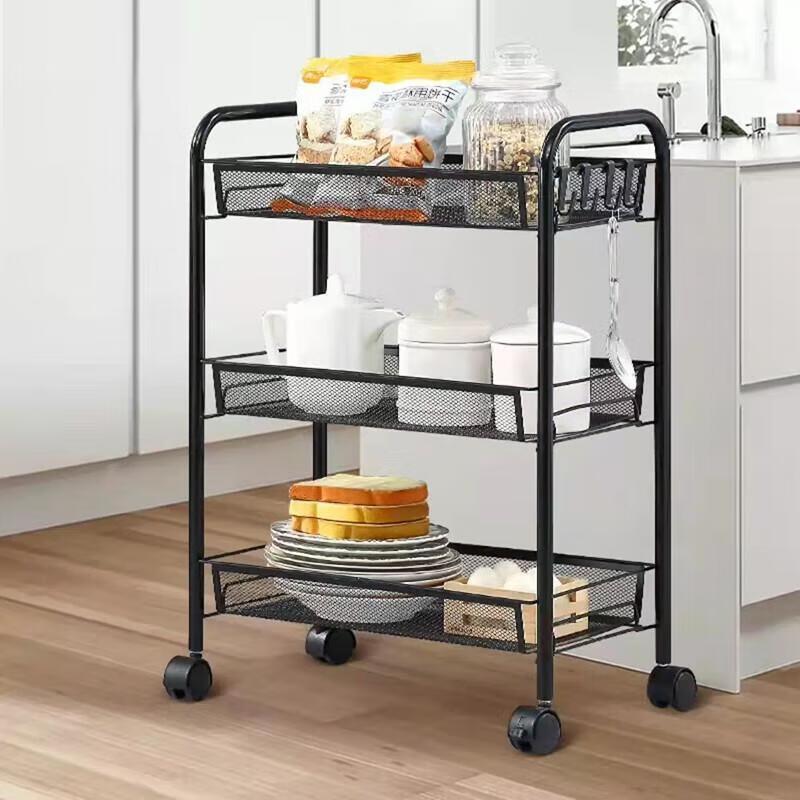 

Nordic Style 4-Tier Mobile Storage Cart