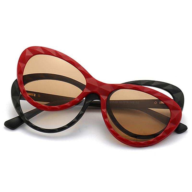 

2350 TR90 Frame Women Cat Eyes Magnet Myopia Eyeglasses 0 -0.5 -1.0 -2.0 To -6.0 Sunglasses Clip Hyperopia +0.5 +1.0 +2.0 To +6 0
