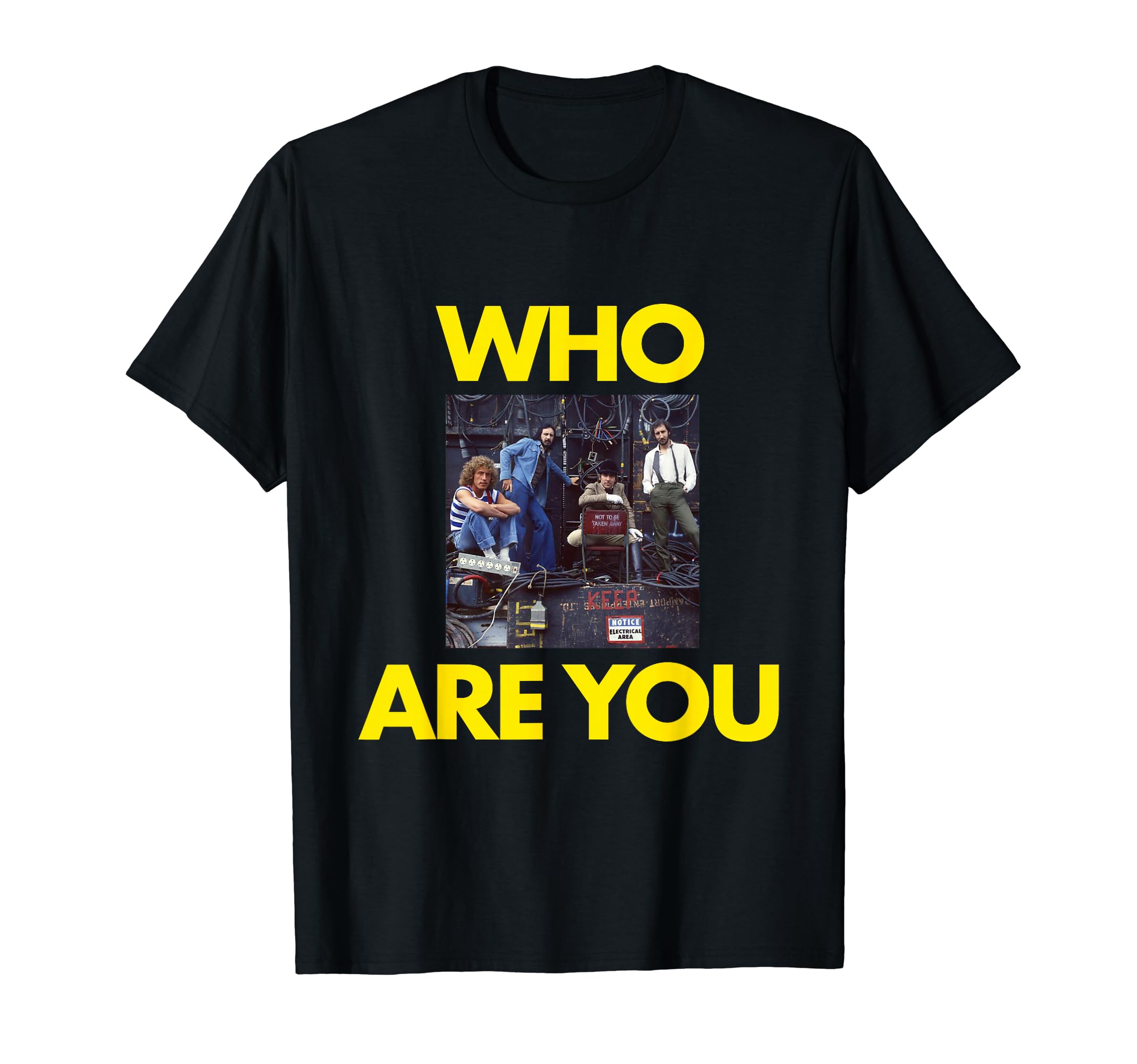 

Official Limited Edition The Who Who Are You T-shirt