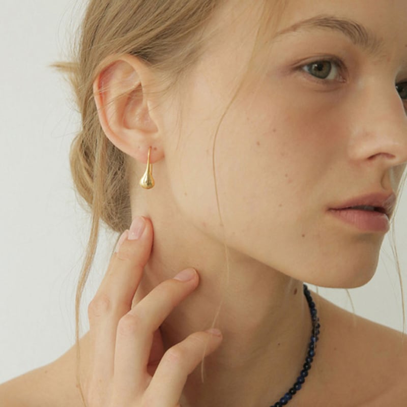 Modernlike 14k Gold-filled Silver Polka Drop Earrings