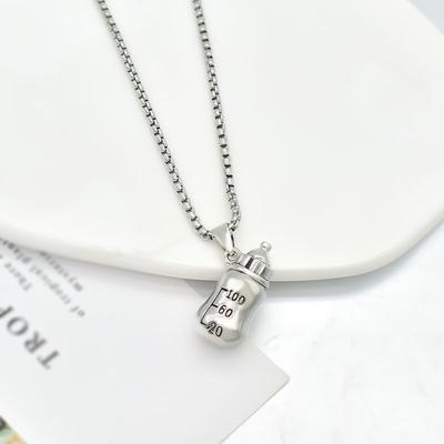 Bottle Necklace Personalized Hip Hop Men'S And Women'S Trend Long Sweater Chain Accessories Unique Pendant