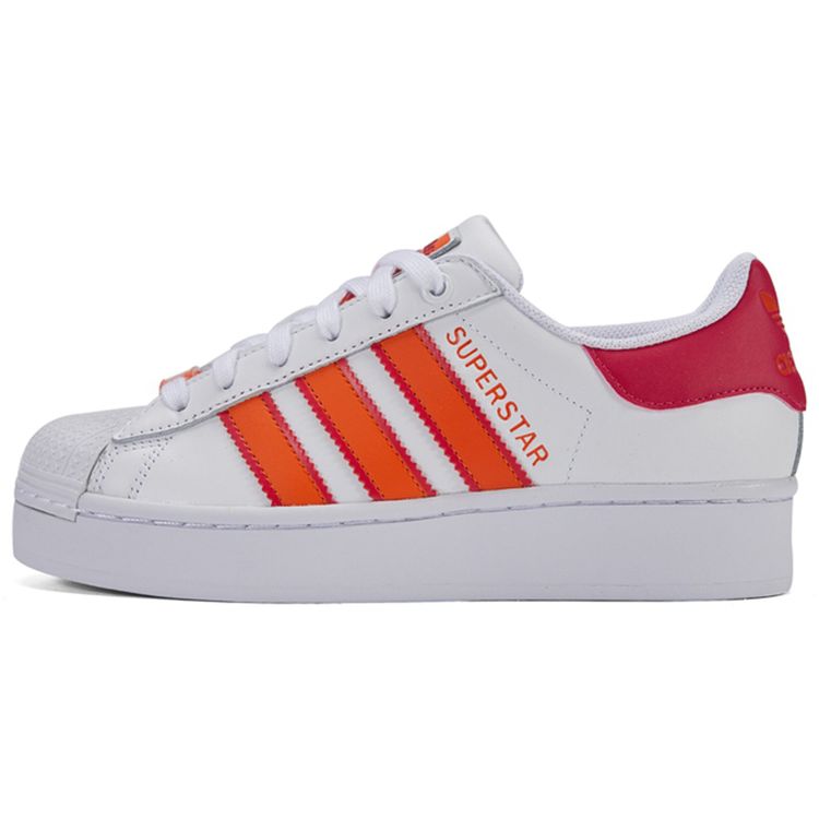 

Женские кроссовки adidas Superstar Bold K-Pop Pack White Cloud-White Orange H69045