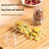 Insulated Flower Tea Infuser Ball - Tea Strainer & Storage with Water Separation