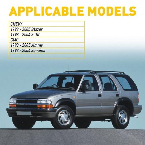 Climate Control Knob Heater For 1998-2005 Chevrolet Blazer GMC S10 Jimmy Sonoma