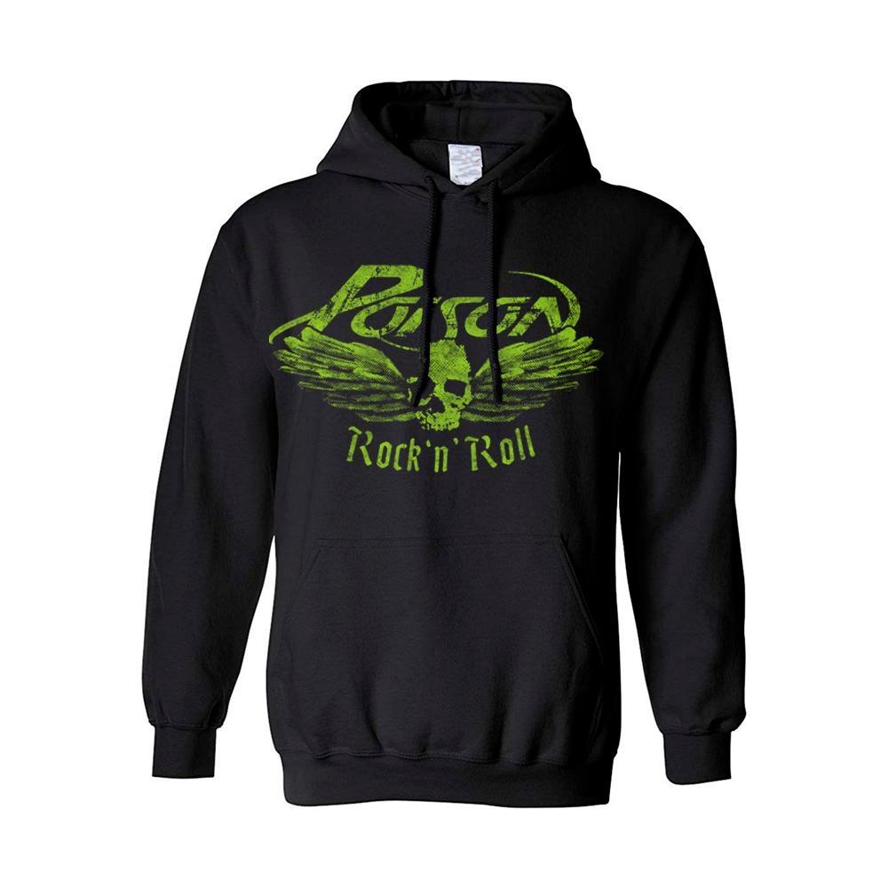 Poison Flying Skull Hoodie