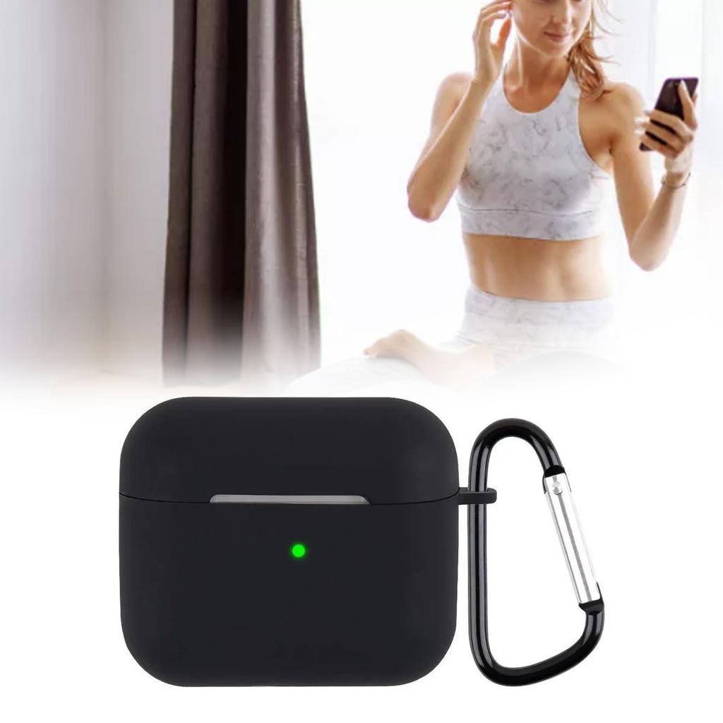 Earbuds Silicone Protective Cover Soft 360 Degree Drop Protection Earphone Case for IOS Earbuds 3
