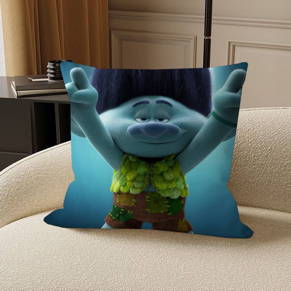 T-Trolls Cushion Cover Decorative Pillow Sofa Home Decor case pillow cases
