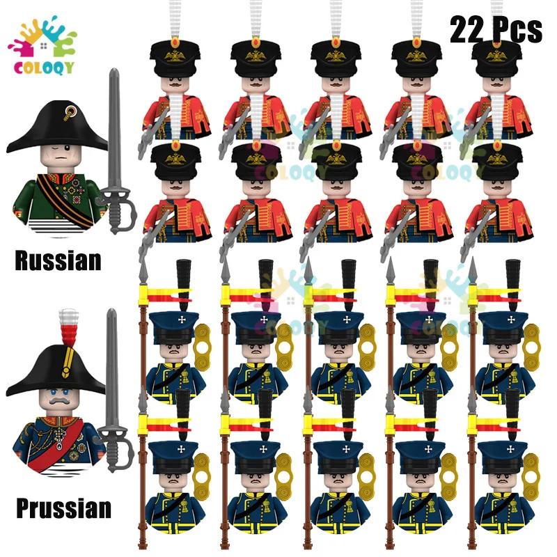 New Kids Toys Napoleonic Wars General Soldier Building Blocks Imperial Navy Mini Action Figures Toys For Kids Birthday Gifts