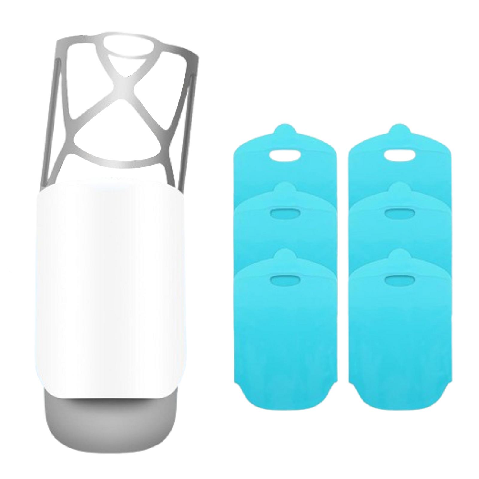 

Ловушка для комнатных плодовых мушек, комаров, моли, липкая лампа от комаров, насекомые, One Size белый