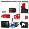 Lithium-ion Battery Plastic Casing PCB Protection Circuit Box Hhousing 6Ah Sticker  For Milwaukee  M-12 Li-ion Battery
