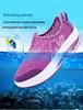 Women's Mesh Slip-On Platform Shoes - Spring/Summer Breathable Casual Sneakers with Thick Sole