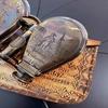 Brass Spyglass Folding Monocular Nautical Adventure Telescope in Handmade Leather Box Collectible Gift For Him And Her