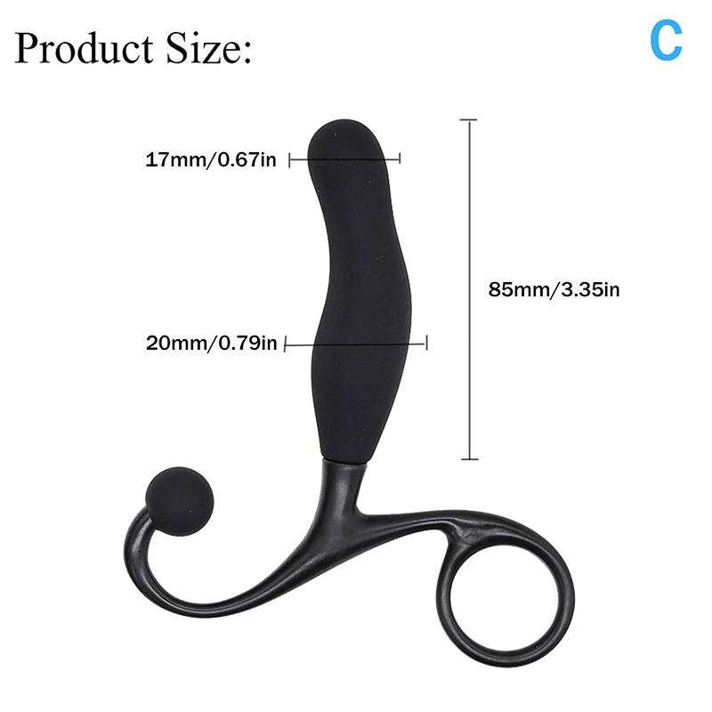 Silicone Anal Plugs Trainer Prostate Massage Butt Plugs Anal Sex Toys G-Spot Clitoral Stimulation Anal Trainer Adult Products