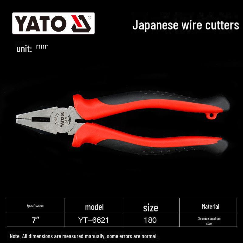 Yiertuo Multi-Function Needle-Nose Pliers for Electricians - CRV Industrial Grade