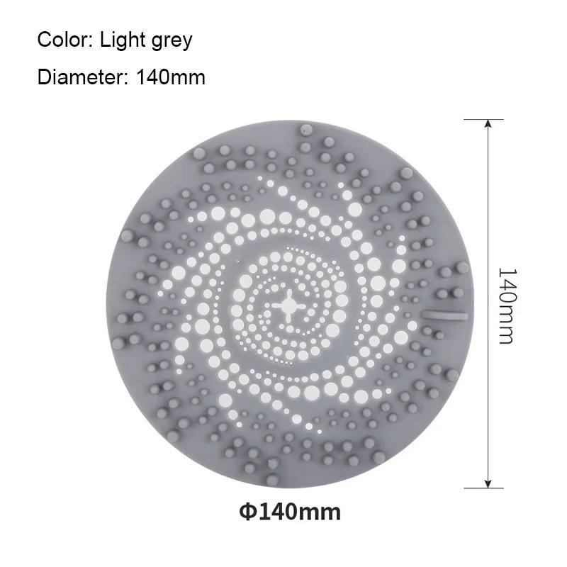 Bathroom Hair Filter Plastic Anti-Blocking Floor Drain Cover Bathroom Drain Pipe Sealing Deodorant Cover Plug Wholesale