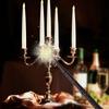 Floating Candles with Wand Remote 10pcs Magic Hanging Candles Flameless LED Taper Candle Remote Batt