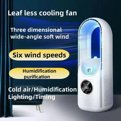 Multi Functional Silent Timed Air Conditioning Fan for Household Dormitories, Office Desks, Humidification and Refrigeration