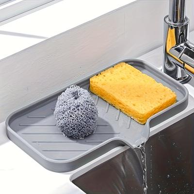 Silicone Kitchen Sink Tray Soap Holder