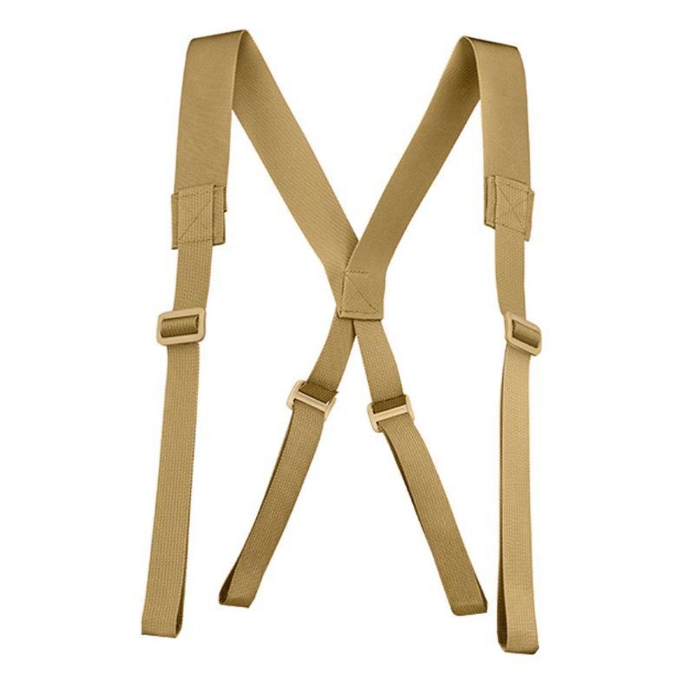 

High Quality Nylon Duty Belt Solid Color Adjustable Multifunction Harness Y-Shape Tool Belt Suspender хакі