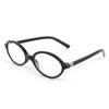 New oval frame retro reading glasses female nerd high definition anti blue light reading glasses male