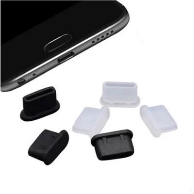 Typ-C Silikon Staubschutzstecker Handy USB Ladeanschluss Schutzabdeckung Typ C Staubschutzkappe für Samsung Xiaomi Huawei2