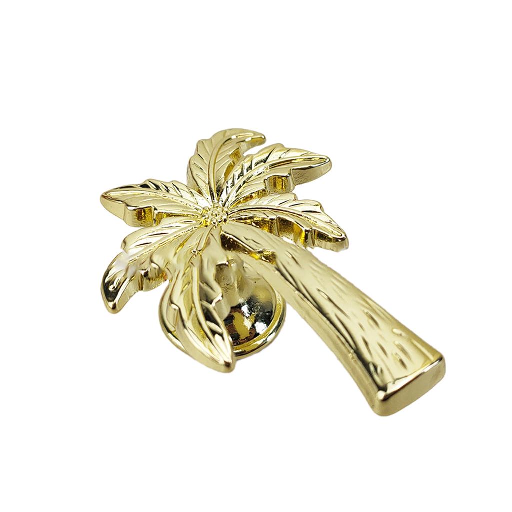Agregue un toque de sofisticación a sus gabinetes con perillas para gabinetes, cajones y manijas decorativas de aleación de metal hechas de palma de coco