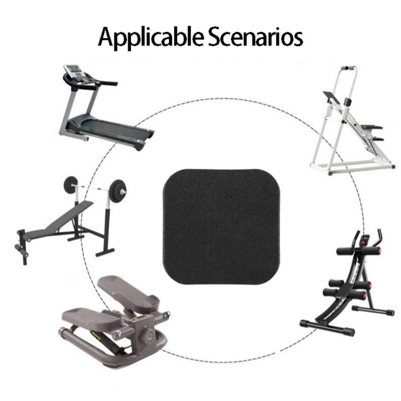 Dicke Premium Laufband Stoßdämpfende Anti-Rutsch Bodenmatte für Fitnessgeräte Sicherheit auf verschiedenen Oberflächen