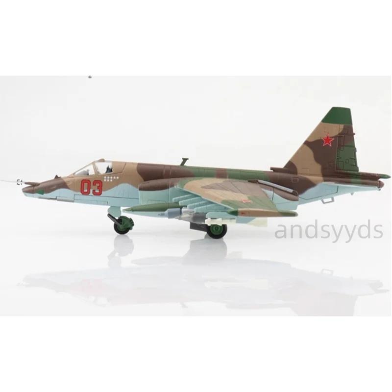 New Airplane SU-25 03 ABS Material Assembly 1/72 Scale Aircraft Simulation Fighter Collection Souvenir Toy Plane Home Decoration