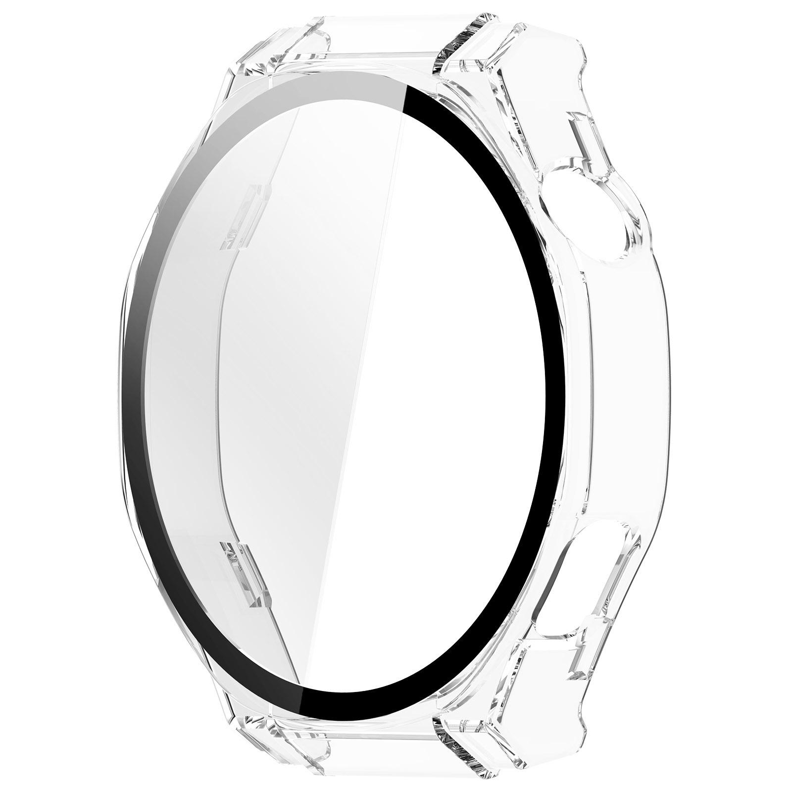 

Чехол для ПК 2-в-1 и пленка для часов, подходит для Honor Watch 5 Ultra, интегрированный чехол для ПК и защитное закаленное стекло watch5 ultra чистый