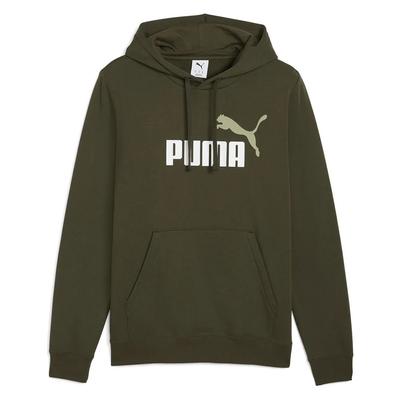 Puma ESS 2 Renkli Kapüşonlu Sweatshirt No 1 Logolu