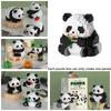 Panda Micro Building Blocks Puzzle Toy Plastic Material, Perfect Gift For Kids, 720-1782 Pieces Available